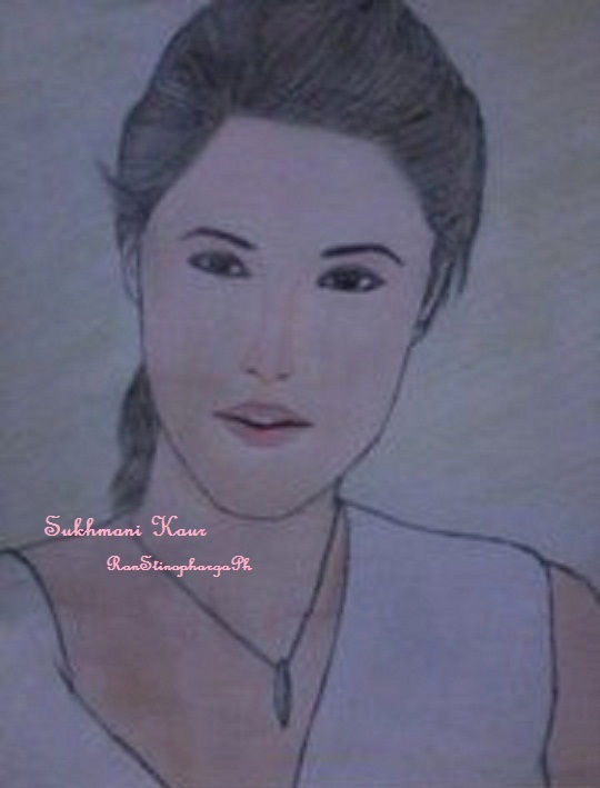 540x709 Smiling Girl Sketch By Sukhmanikaur - Smiling Girl Sketch