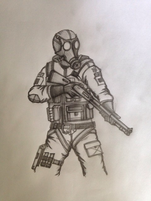 480x640 Mildly Adequate Smoke Sketch I Did Rainbow6 - Smoke Sketch