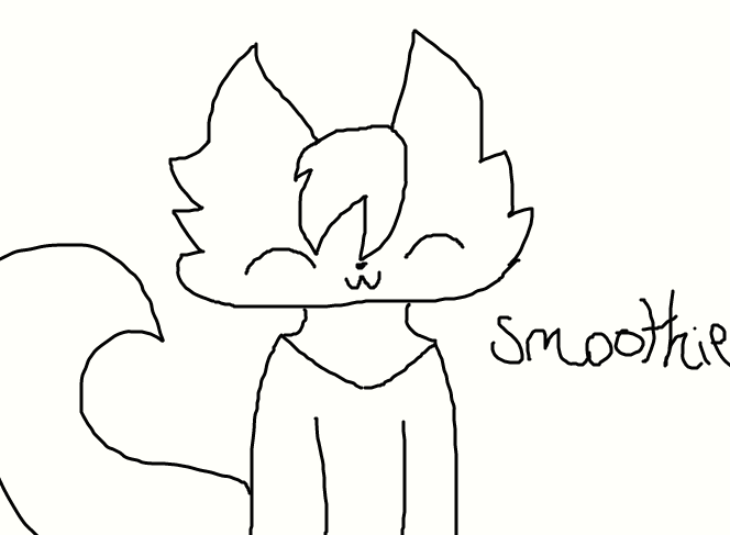 664x487 Smoothie Sketch By Pikafoxx - Smoothie Sketch