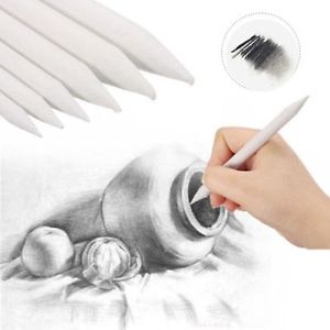 300x300 White Sketch Tool Smudge Art Drawing Pen Tortillon Drawing Tool - Smudge Sketch