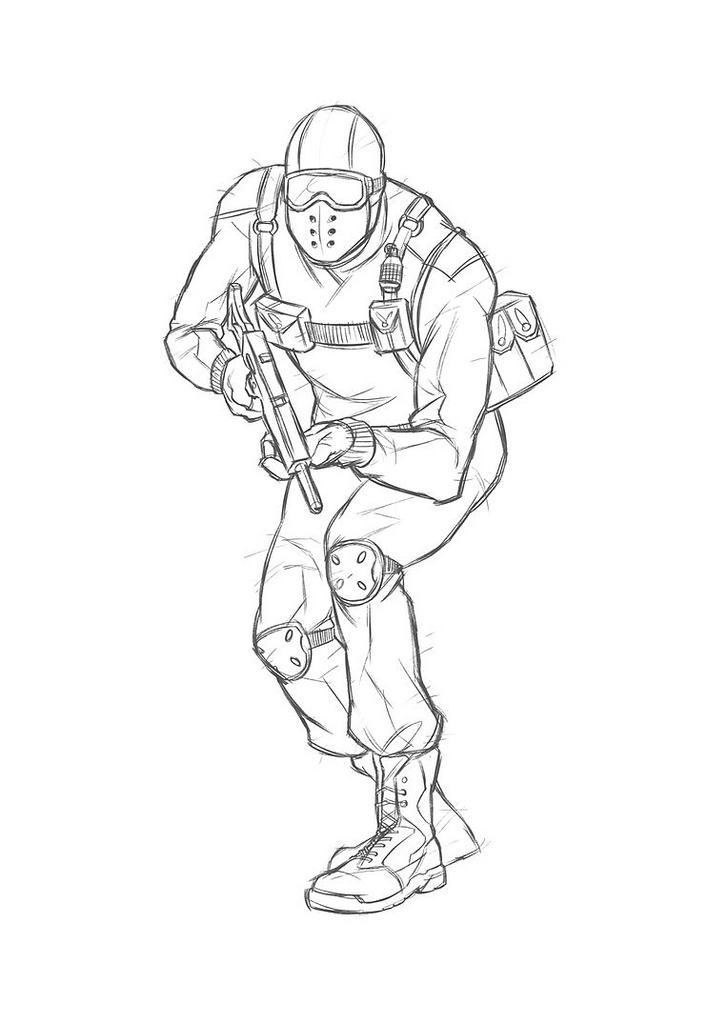 708x1024 Snake Eyes Character Redesign Sketch Nathan Anderson - Snake Eyes Sketch