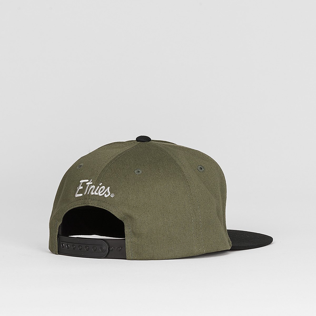 1200x1200 Etnies Sketch Icon Snapback Cap Olivelack Rollersnakes - Snapback Sketch