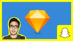 240x135 Learn Sketch 3 ( Design Snapchat In 5 Steps Amp Prototype ) Udemy - Snapchat Sketch