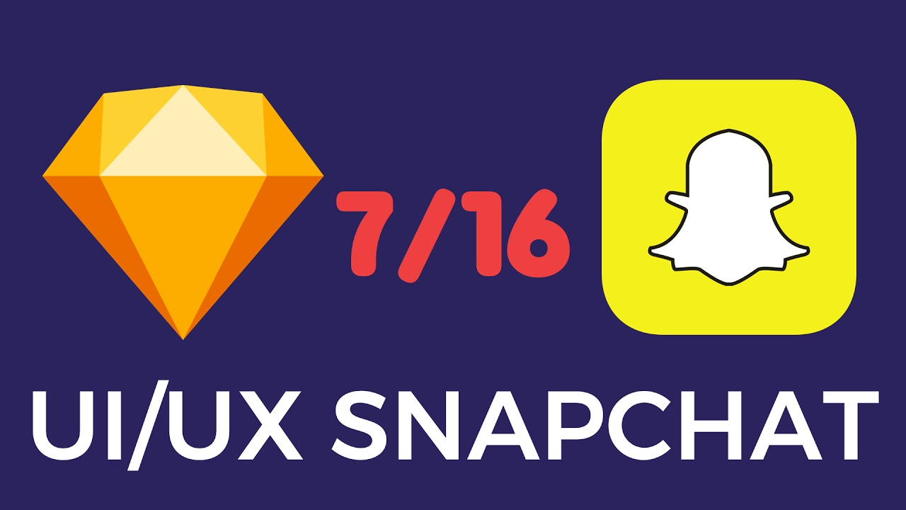 1280x720 Sketch Tutorial Ui Redesign Snapchat App Part 716 - Snapchat Sketch