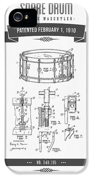 314x600 Snare Drum Iphone 5 Cases Fine Art America - Snare Drum Sketch