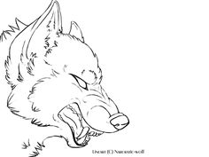 236x177 Pin By Saul Castillo On Snarling Wolf Art - Snarling Wolf Sketch