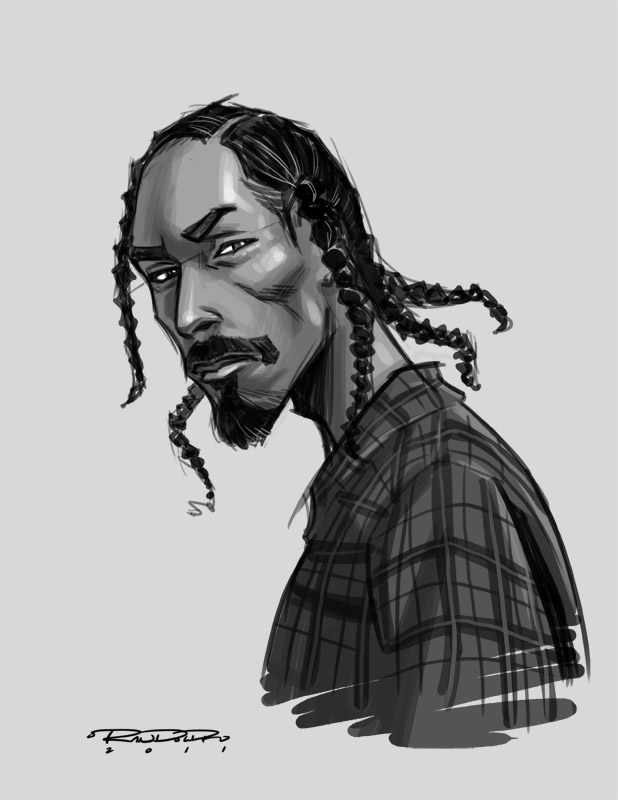 618x800 Sketchsnoop By Kharyrandolph - Snoop Dogg Sketch