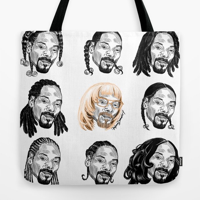 700x700 Snoop Dogg Hair Tote Bag By Palomademanet Society6 - Snoop Dogg Sketch