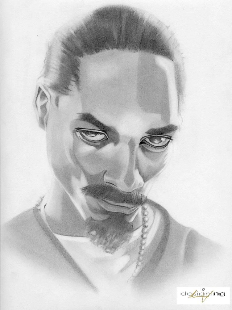 752x1004 Snoop Dogg By Nathanng Sketch Art And Drawings - Snoop Dogg Sketch