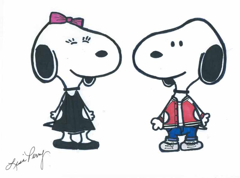 800x595 Snoopy Sketch Lisa Perry Fashionwindows Network - Snoopy Sketch