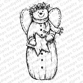274x274 Serendipity Stamps Snow Angel - Snow Angel Sketch