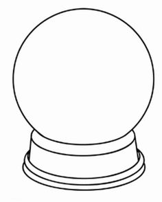 236x294 Snow Globe Clipart Black And White - Snow Globe Sketch