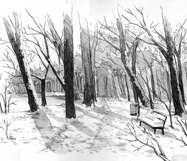 610x524 Snow Sketch - Snow Sketch