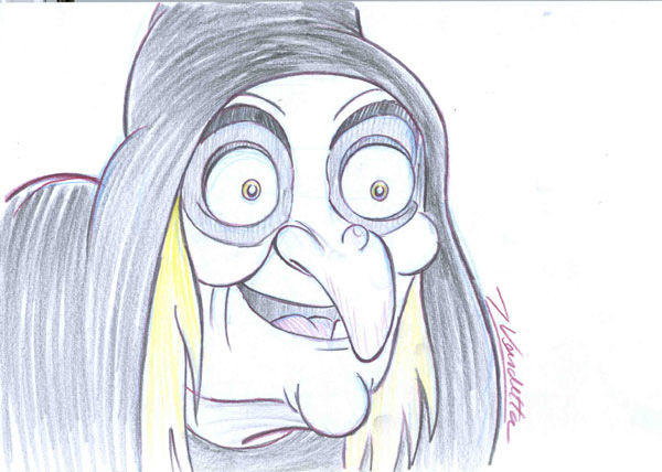 600x428 Disney - Snow White And The Seven Dwarfs Sketches