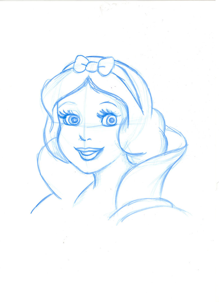 762x1049 Snow White - Snow White Sketch