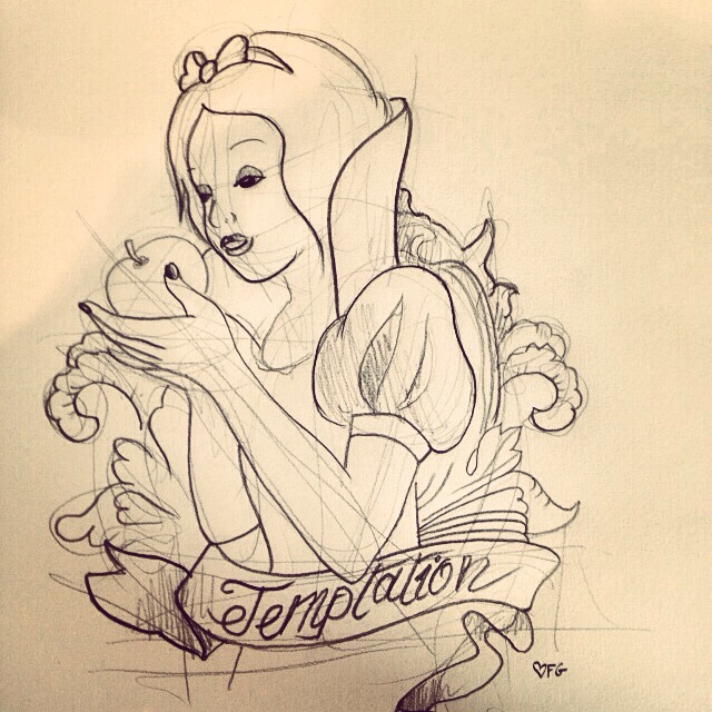640x640 Snow White Atelier Van Femke - Snow White Sketch