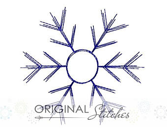 340x270 Snowflake Sketch Etsy - Snowflake Sketch