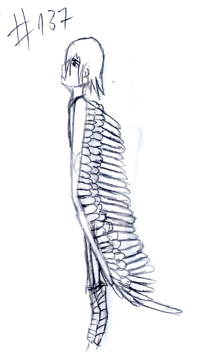 668x1196 Sketch A Day - Soaring Eagle Sketch