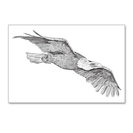 Soaring Eagle Sketch at PaintingValley.com | Explore collection of ...