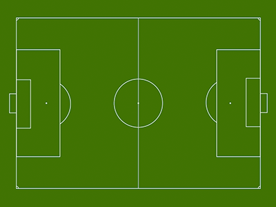 400x300 Football Field Sketch Freebie - Soccer Field Sketch