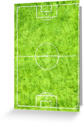 277x415 Soccer Field Sketch 2 By Annartshock Office Products - Soccer Field Sketch