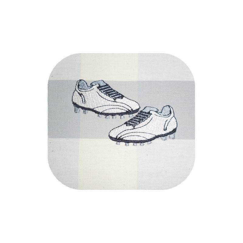 800x800 Instant Download Machine Embroidery Soccer Shoes - Soccer Shoes Sketch