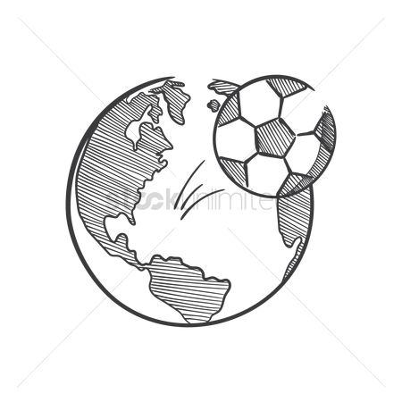 450x450 Free Soccer Sketch Stock Vectors Stockunlimited - Soccer Sketch