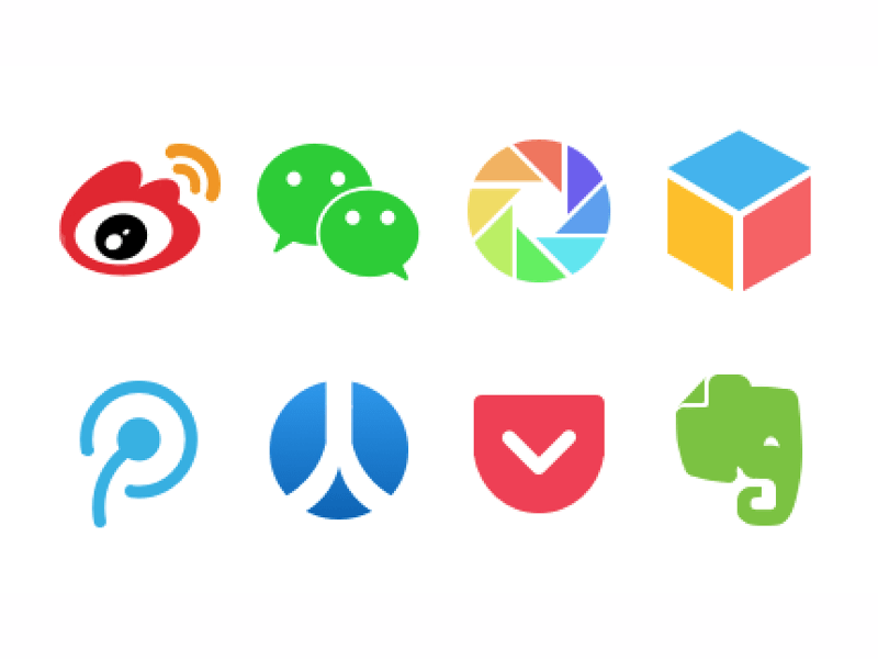 800x600 Social Icons Sketch Freebie - Social Icons Sketch