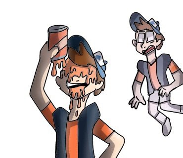 370x320 Human Soda! Sketch Thingy Gravity Falls Amino - Soda Sketch