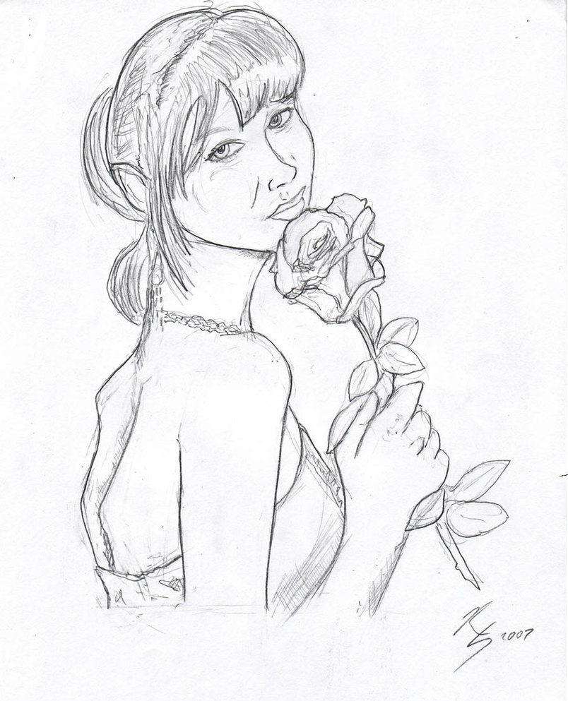 804x993 Sofia Sketch By Rizzleg - Sofia Sketch