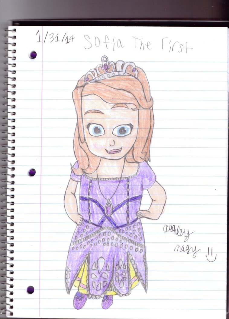 758x1054 Sofia The First Pencil Drawing By Prankstarz101 - Sofia The First Sketch