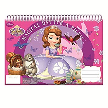 355x355 A4 Sofia The First Spiral Sketch Book Amazon.co.uk Office Products - Sofia The First Sketch