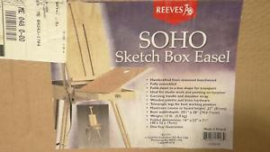 300x169 Reeves Soho Sketch Box Easel Folding Drawing Painting Art Wood Ebay - Soho Sketch