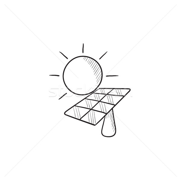 Solar Energy Sketch at PaintingValley.com | Explore collection of Solar ...