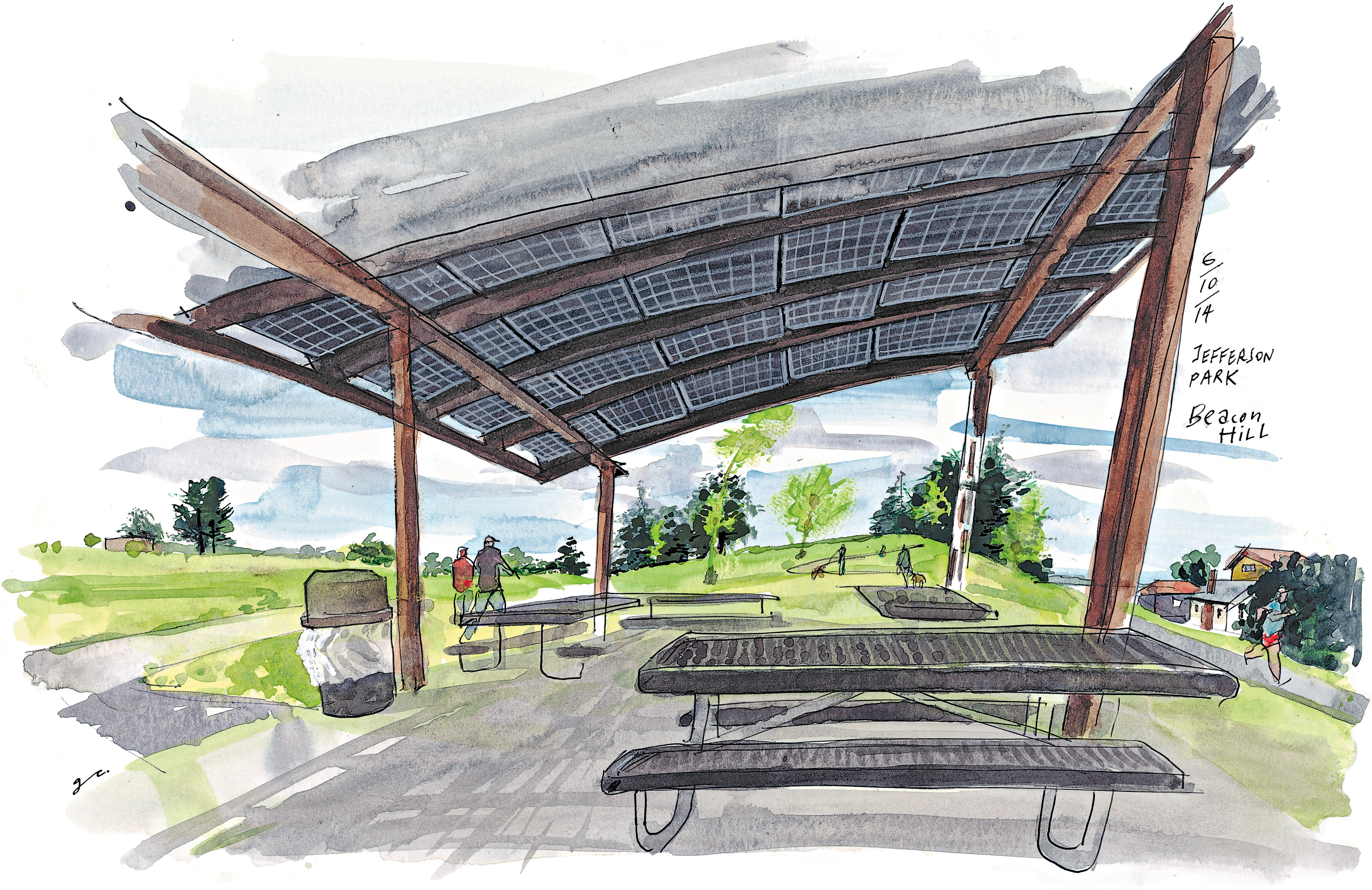 4081x2646 How You Can Get Your Share Of Solar Energy The Seattle Sketcher - Solar Energy Sketch