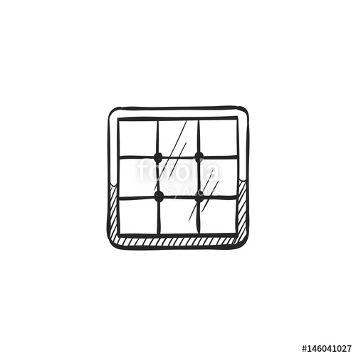500x500 Sketch Icon - Solar Panel Sketch