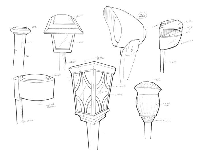 700x541 Paper Sketches By Brian Love - Solar Sketch