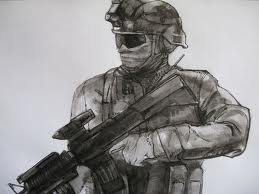 259x194 Image - Soldier Sketch