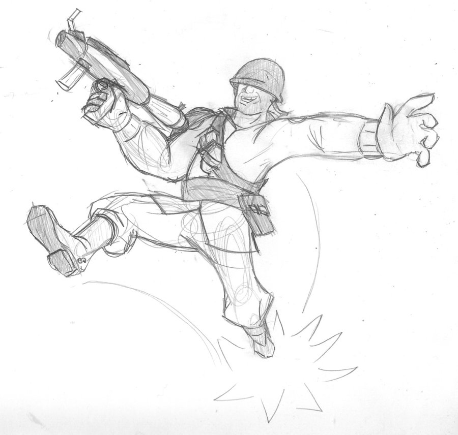 900x856 Soldier Sketch By Samuelskanvis - Soldier Sketch