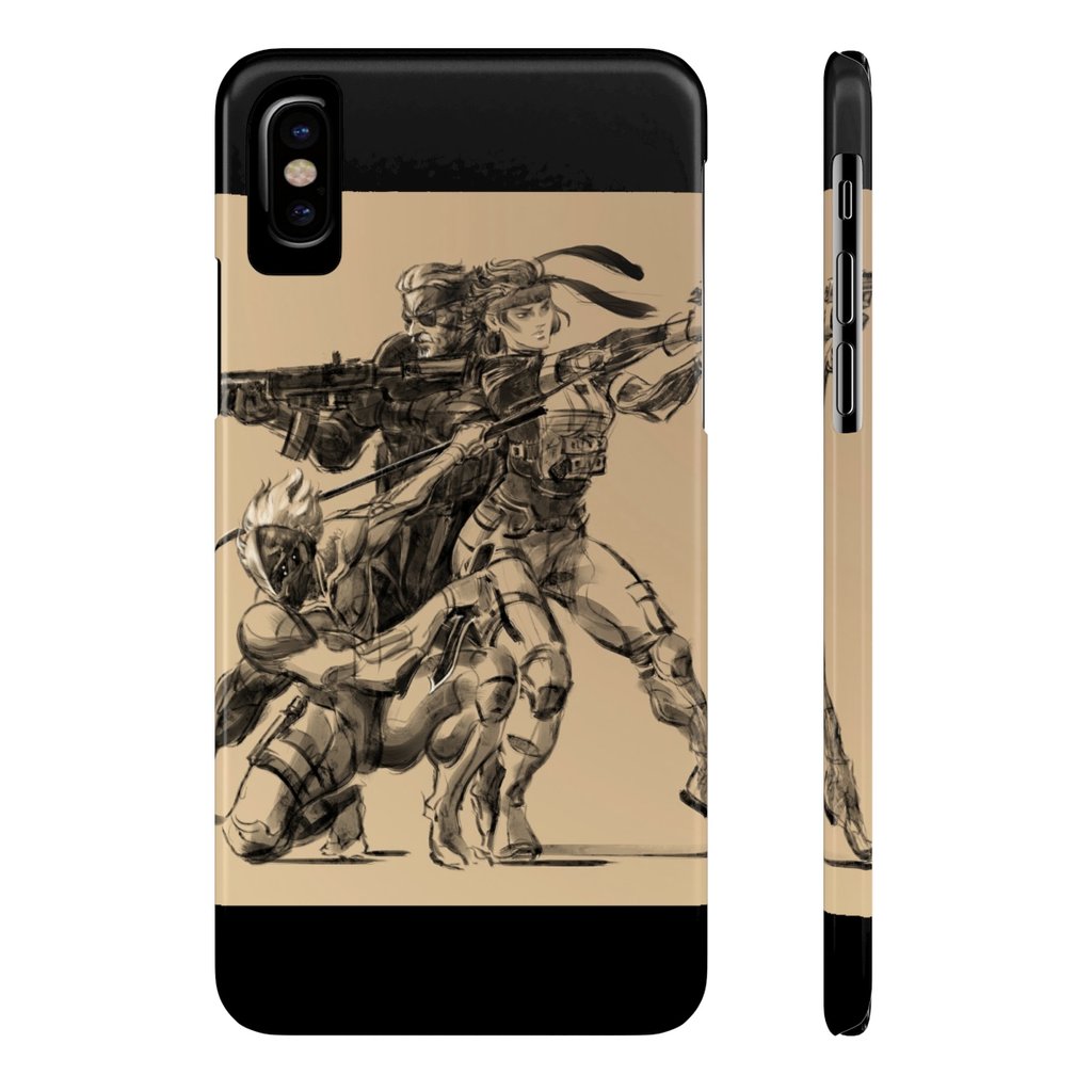 1024x1024 Metal Gear Solid Gaming Sketch Phone Case Game Geek Shop - Solid Sketch