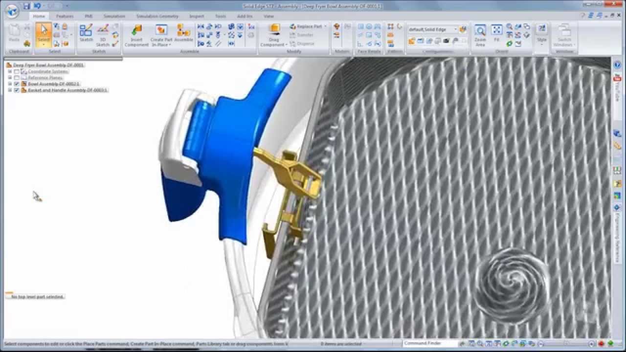 1280x720 Solid Edge St7 3d Sketch - Solid Sketch