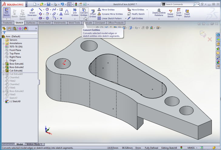 Solidworks Flip Sketch At Paintingvalley.com 