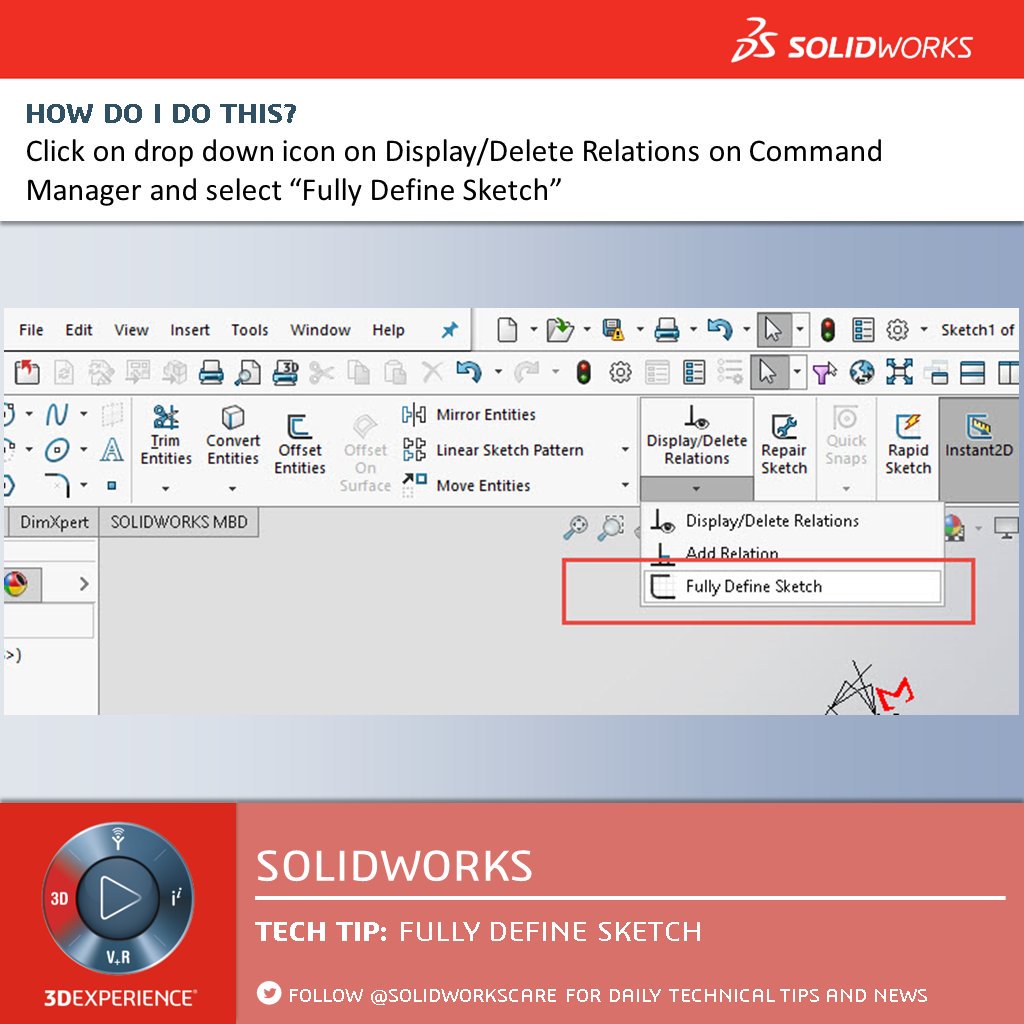 Solidworks Fully Define Sketch At PaintingValley.com | Explore ...