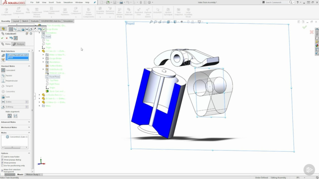 1024x576 After Effects Fall Solidworks Tutorial Cam And Follower - Solidworks Layout Sketch