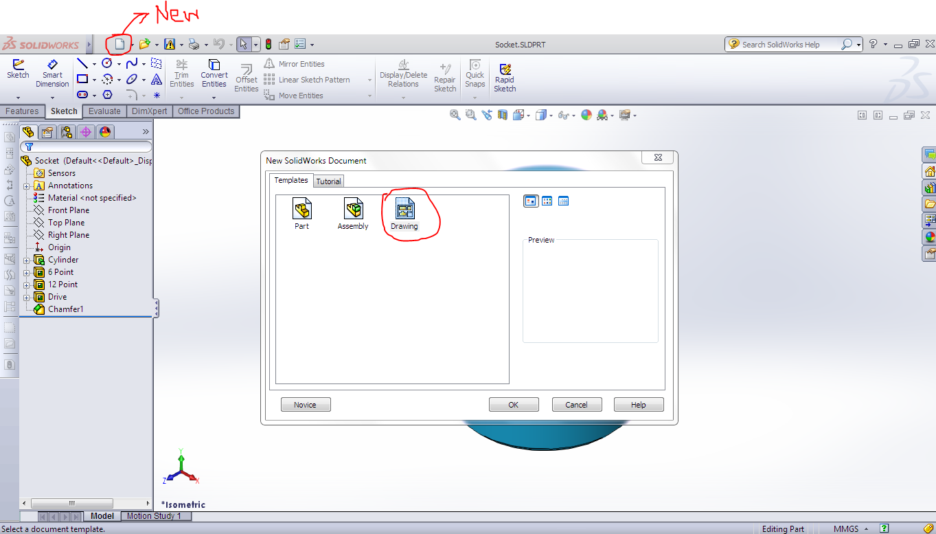 1363x777 Coverting A 3d Solidworks Drawing Part To 2d Editable Sketches - Solidworks Layout Sketch