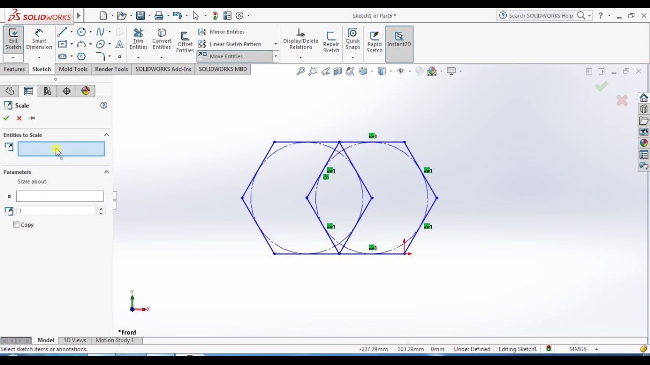 1280x720 Solidworks Tutorial - Solidworks Move Sketch