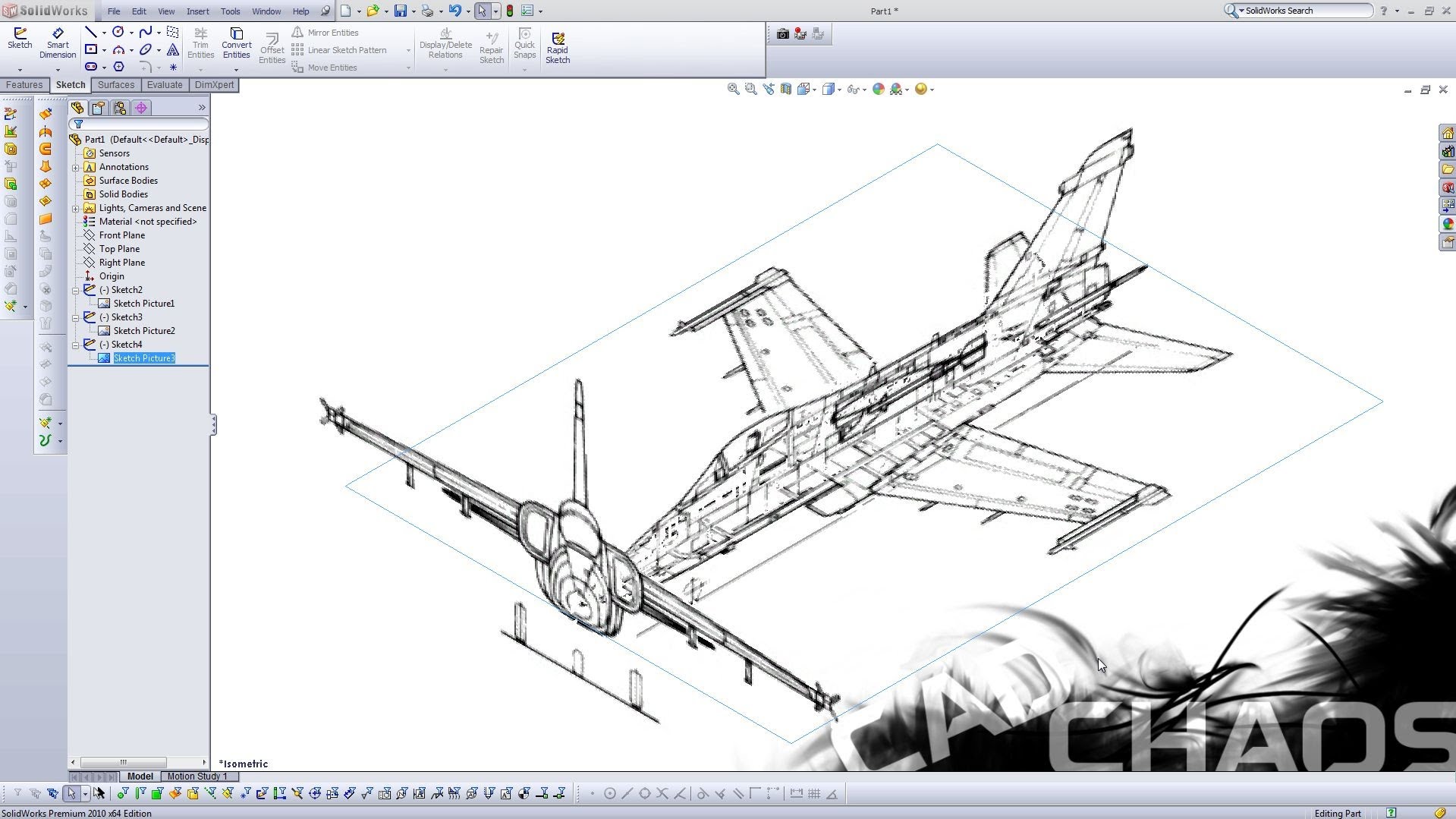 Solidworks как вставить картинку в эскиз