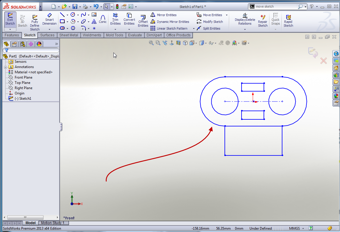 Solidworks Sketch Tutorial At PaintingValley.com | Explore Collection ...