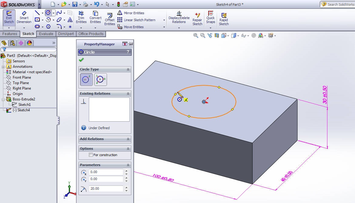 Solidworks как скопировать эскиз