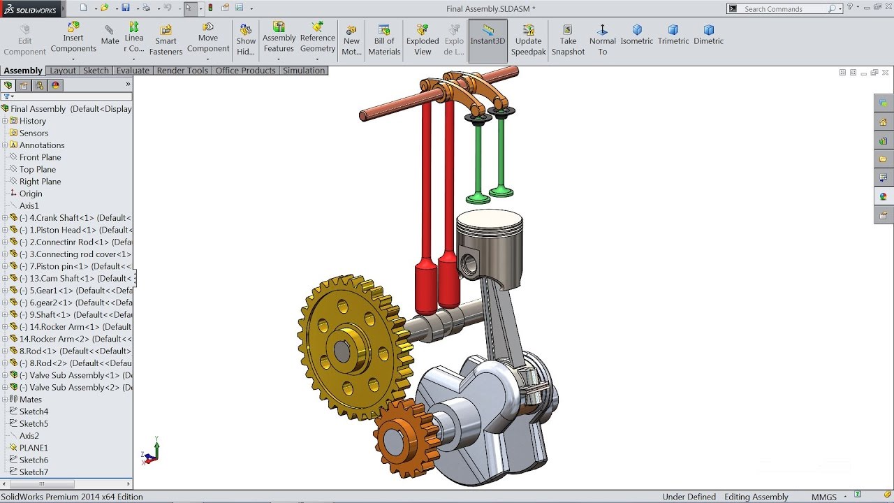 Solidworks Sketch Tutorial At PaintingValley.com | Explore Collection ...